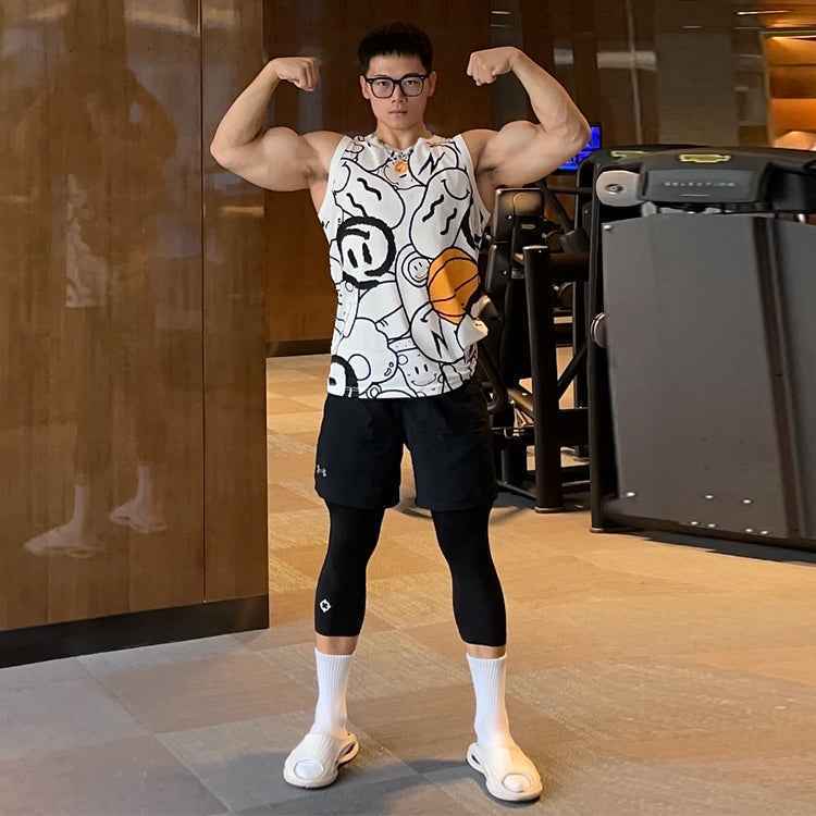 准者 競技運動緊身束褲 '白色' 男女同款 [ZZ1601135]