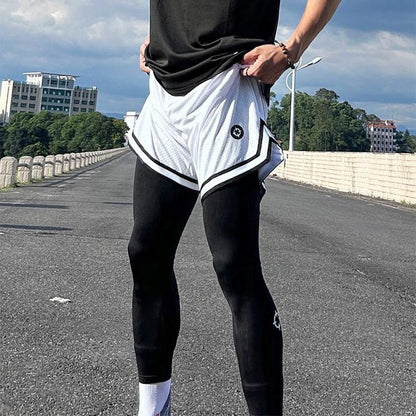准者 競技運動緊身束褲 '白色' 男女同款 [ZZ1601135]