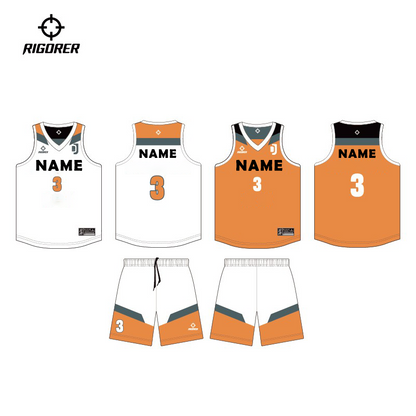 Custom Teamwear Sublimation Reversible Uniform for Basketball