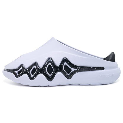 准者 鯊魚3 拖鞋 'White/Black' [Z325160508-4]