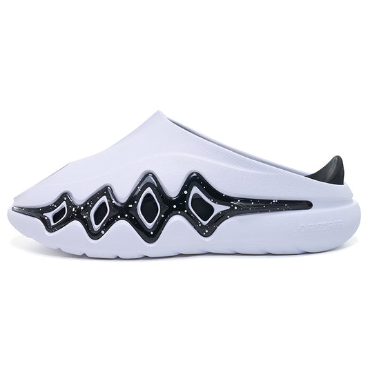 准者 鯊魚3 拖鞋 'White/Black' [Z325160508-4]