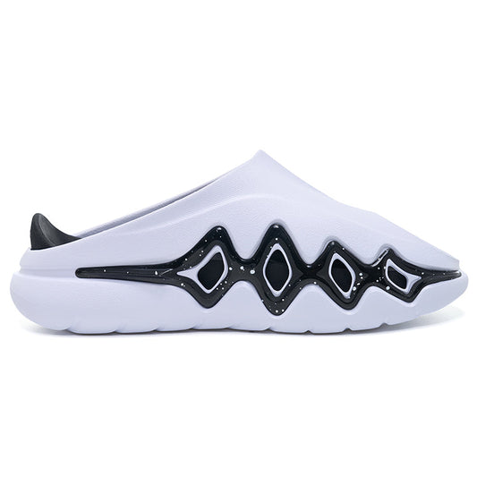 准者 鯊魚3 拖鞋 'White/Black' [Z325160508-4]