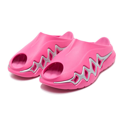准者 鯊魚3 拖鞋 'Pink/Sliver' [Z325160508-8]