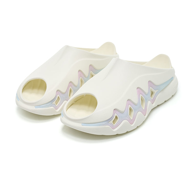 准者 鯊魚3 拖鞋 'White/ Pink/Blue' [Z325160508-1]