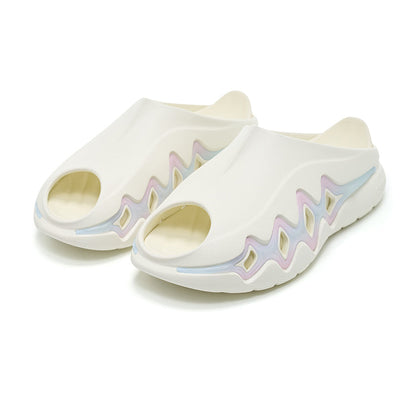 准者 鯊魚3 拖鞋 'White/ Pink/Blue' [Z325160508-1]