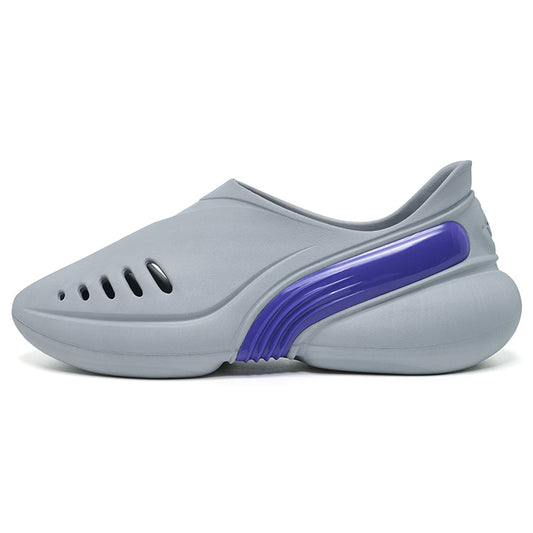 准者 洞洞鞋 'Grey/Purple' [Z324260601-1]