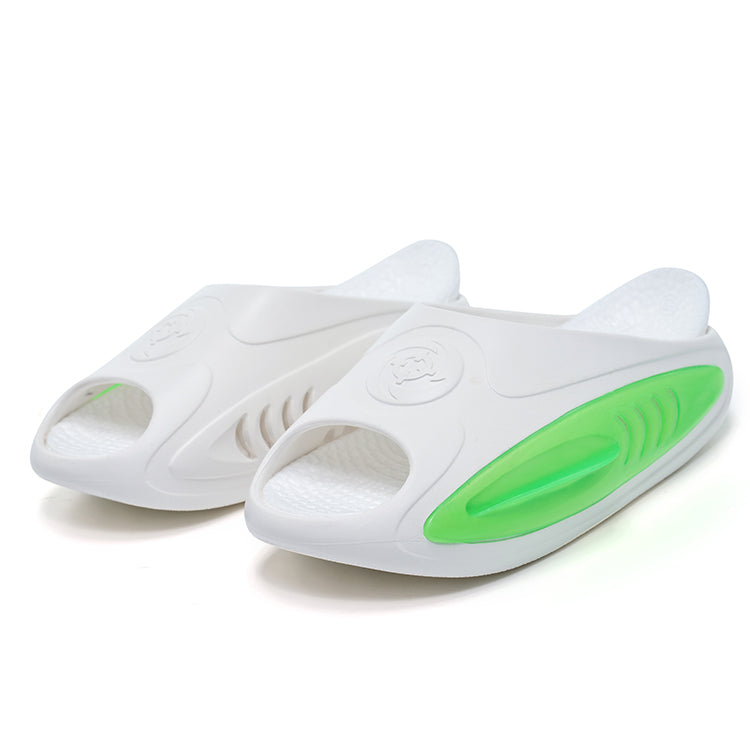 准者 鯊魚2 拖鞋 'Lime'  [Z324160507-5]