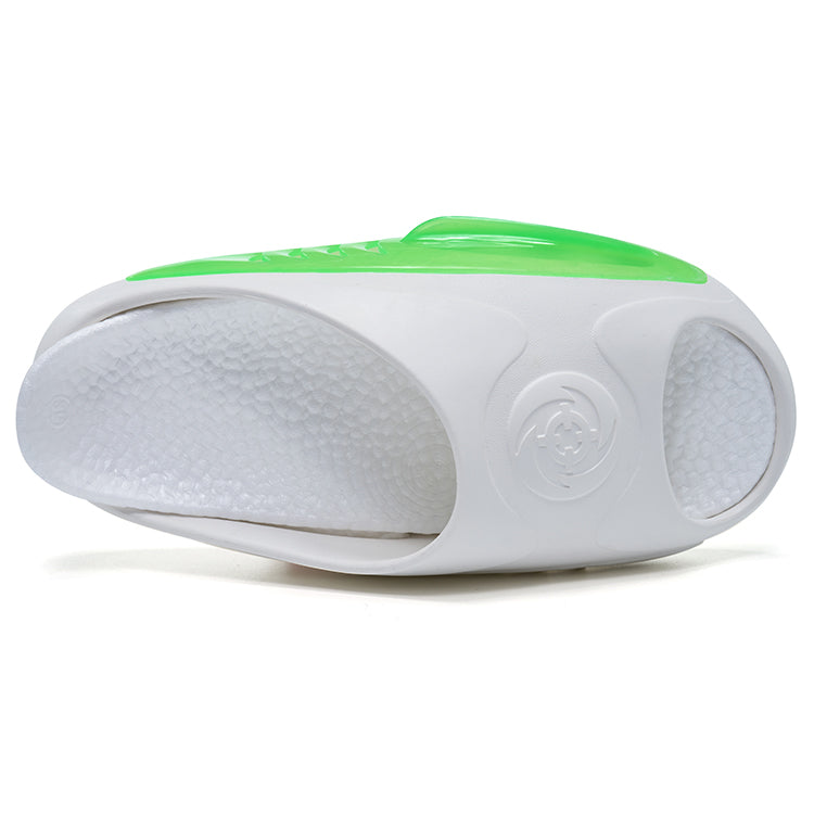 准者 鯊魚2 拖鞋 'Lime'  [Z324160507-5]