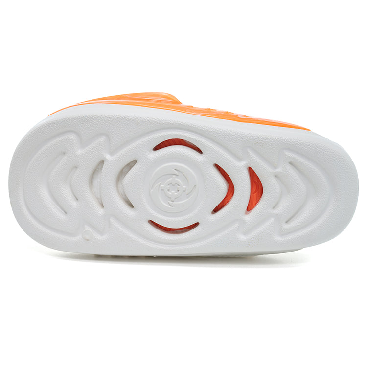 准者 鯊魚2 拖鞋 'White/Orange'  [Z324160507-1]