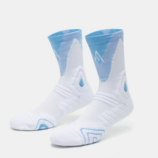 准者 AR LOGO專業籃球襪  'White/Blue'[Z123340303]