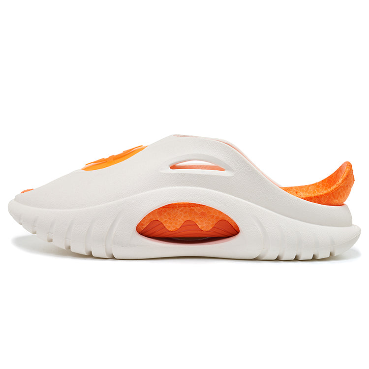 准者 鯊魚 拖鞋 'White/Orange' (Pack without box) [Z123260506-2]