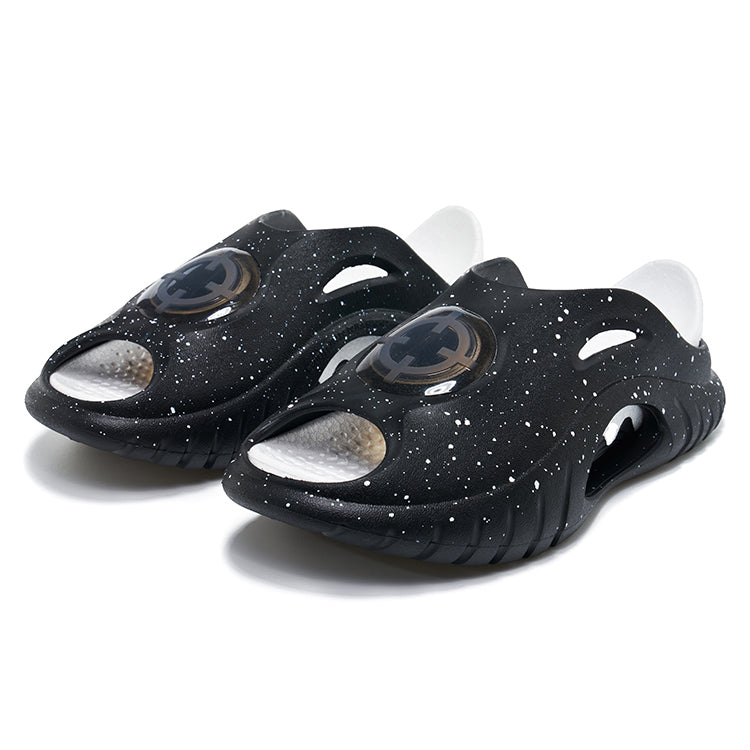 准者 鯊魚 拖鞋 'Black' (Pack without box)