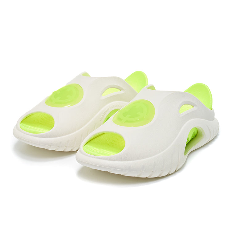 准者 鯊魚 拖鞋 'Green/White' (Pack without box) [Z123260506-4]