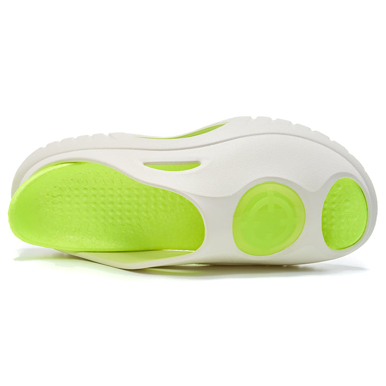 准者 鯊魚 拖鞋 'Green/White' (Pack without box) [Z123260506-4]
