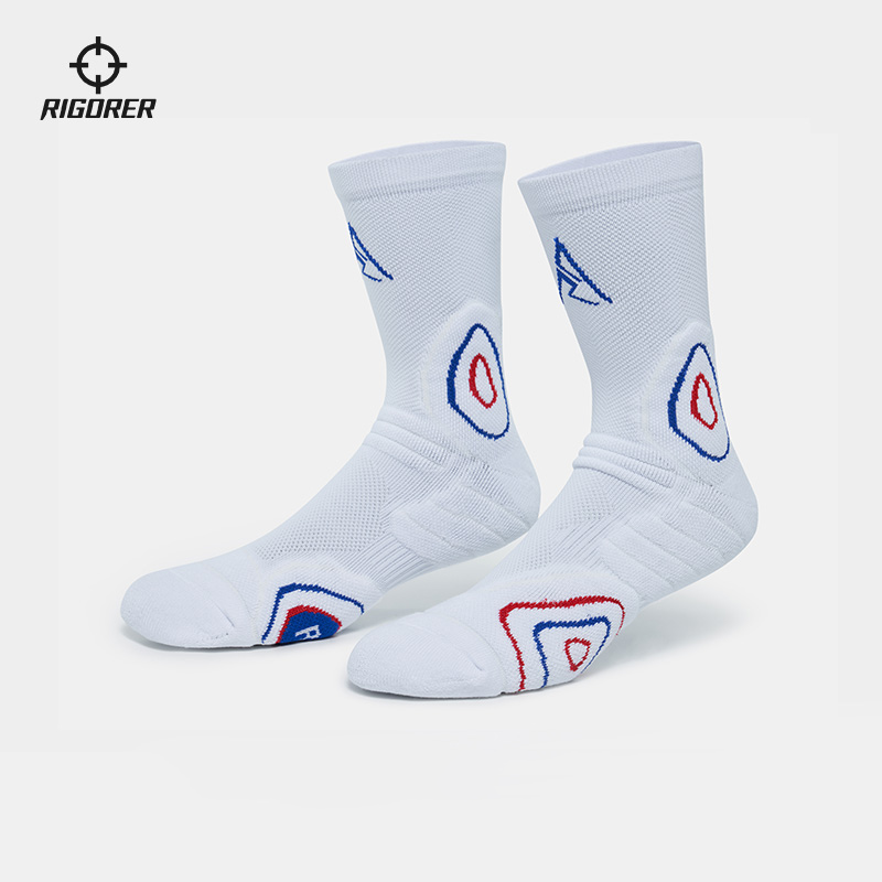 准者 AR LOGO專業籃球襪 'Red/White/Blue' [Z123340303-1]